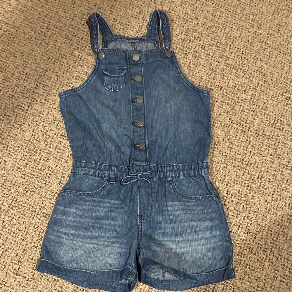 GAP Kids Blue Denim Overalls